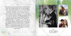 adoption profile book story