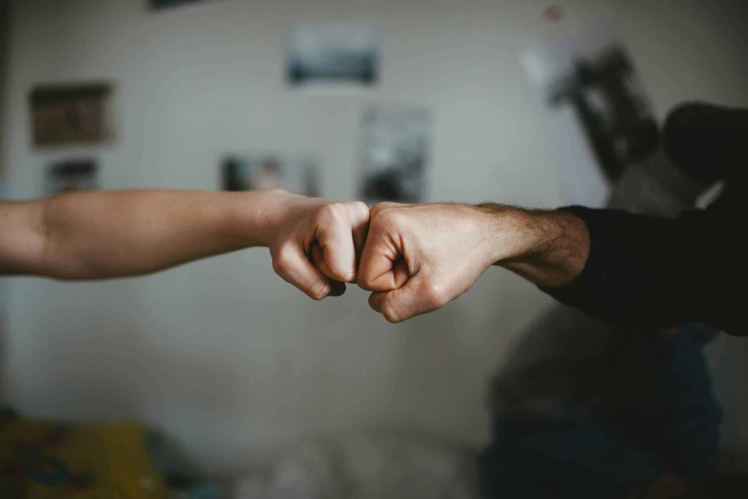 fist bump agreement